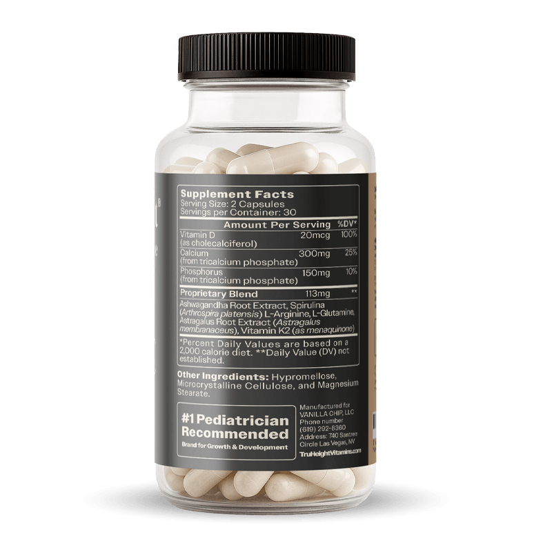 TruHeight Growth Gummy/Capsule