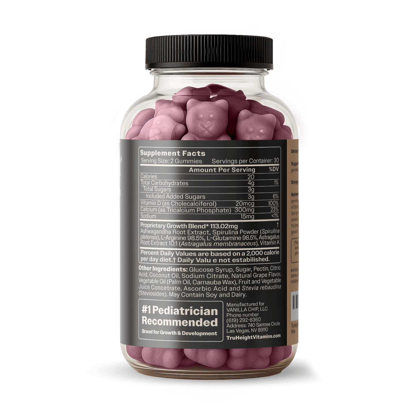 TruHeight Growth Gummy/Capsule