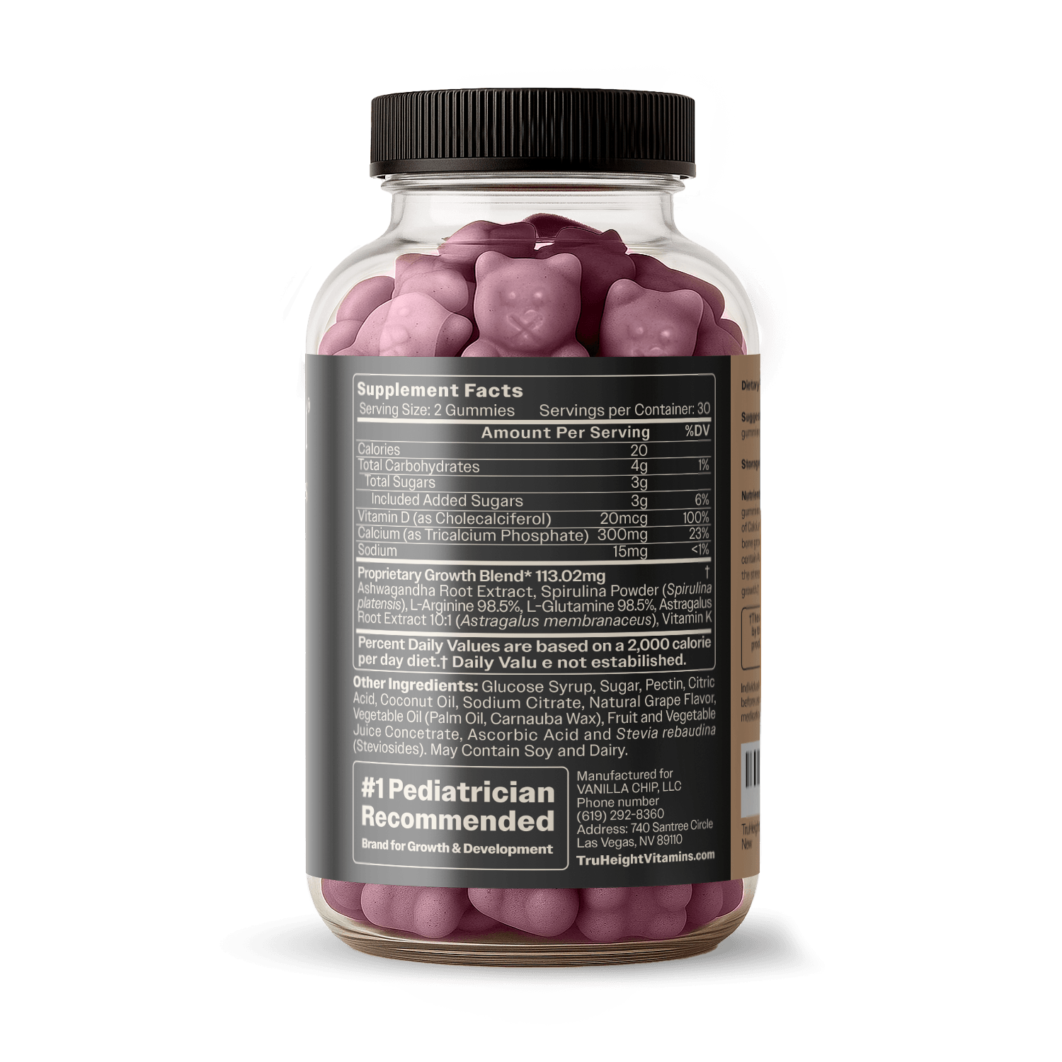 TruHeight Growth Gummy/Capsule